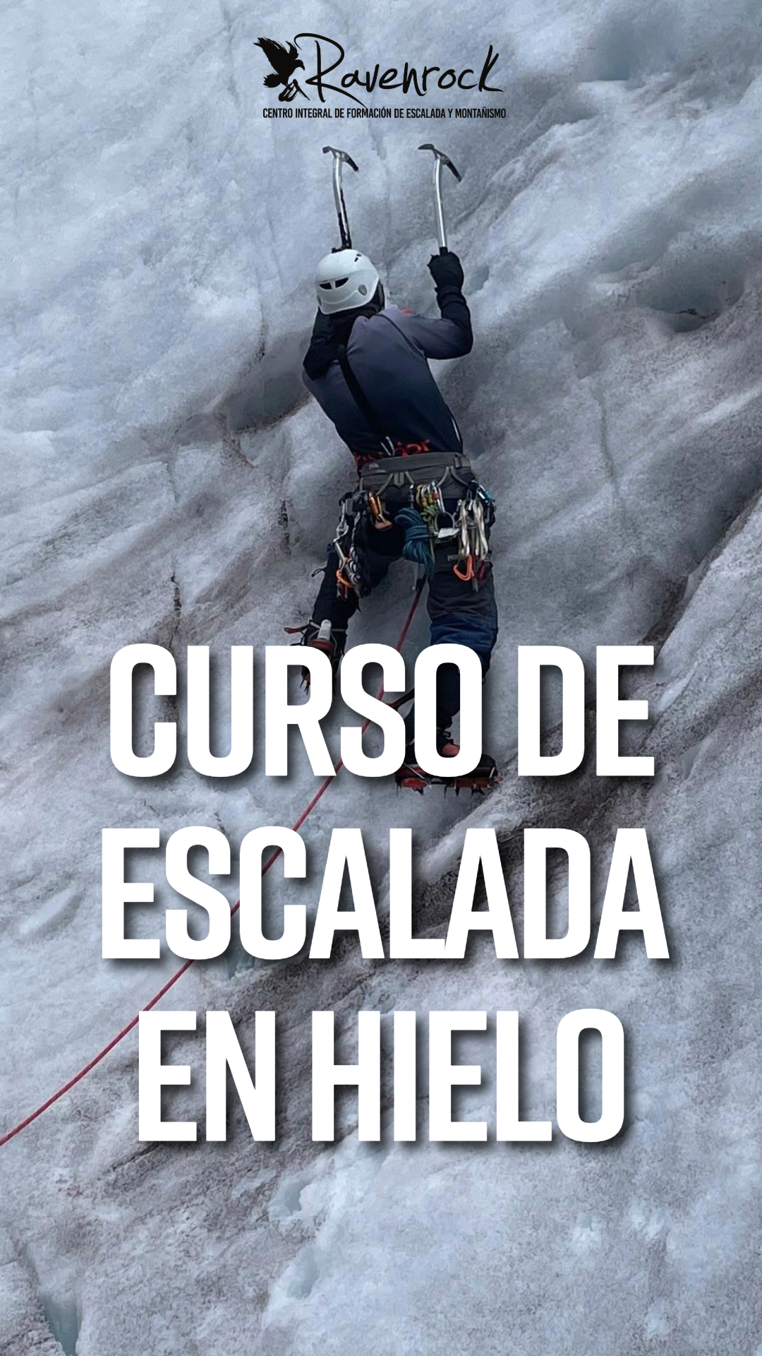 escalada en hielo