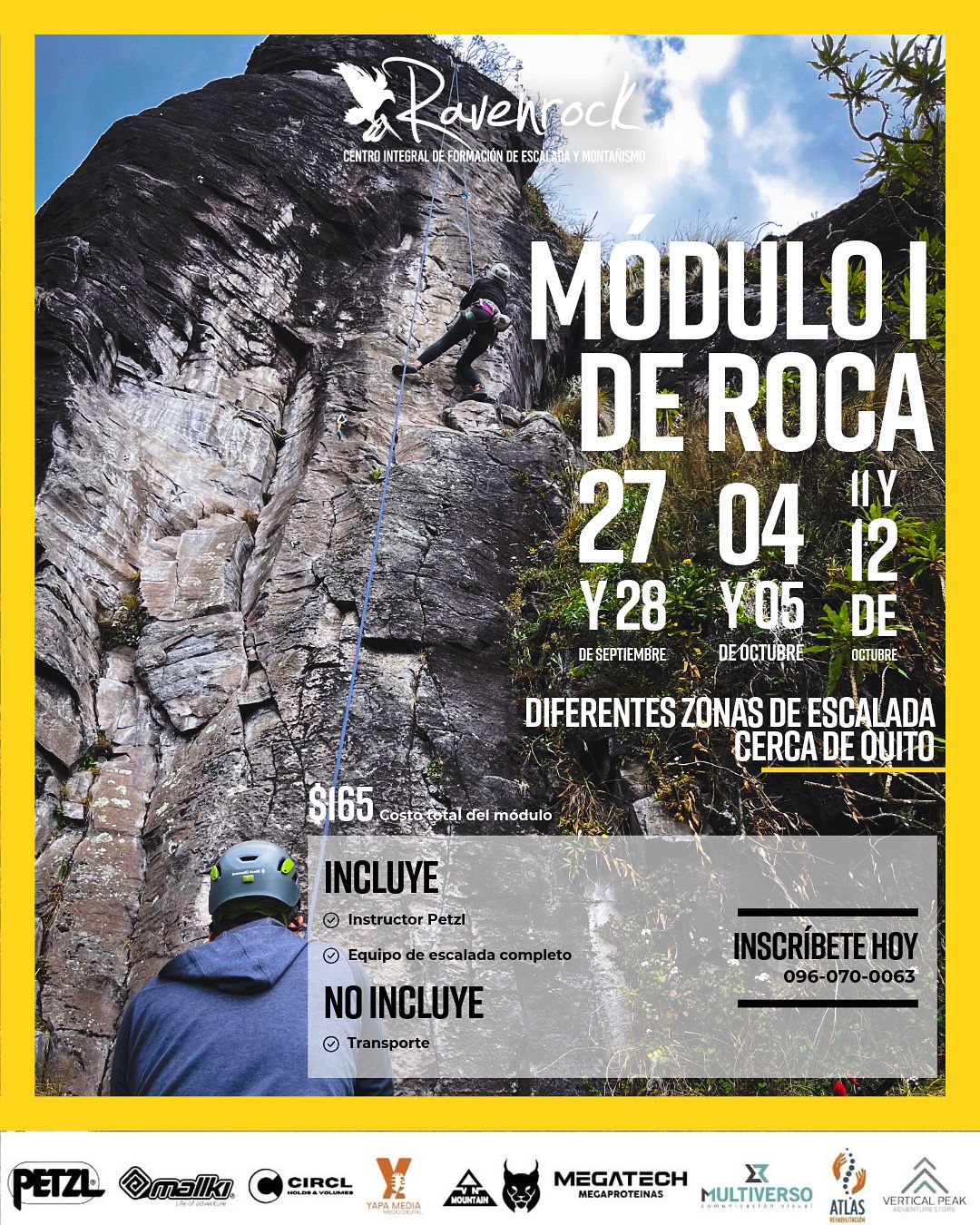 curso de escalada